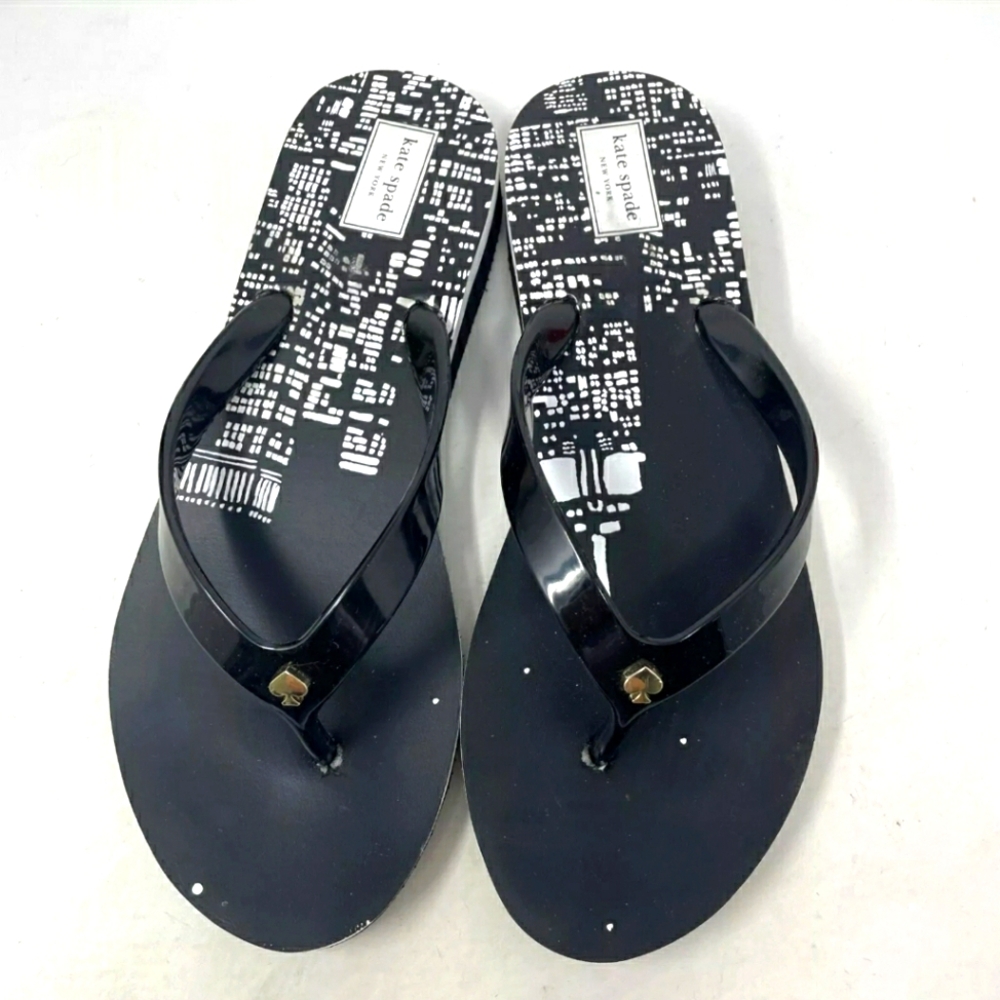 Kate Spade New York Mili Thong Flip Flops Sandals Shoes Us Size 10M